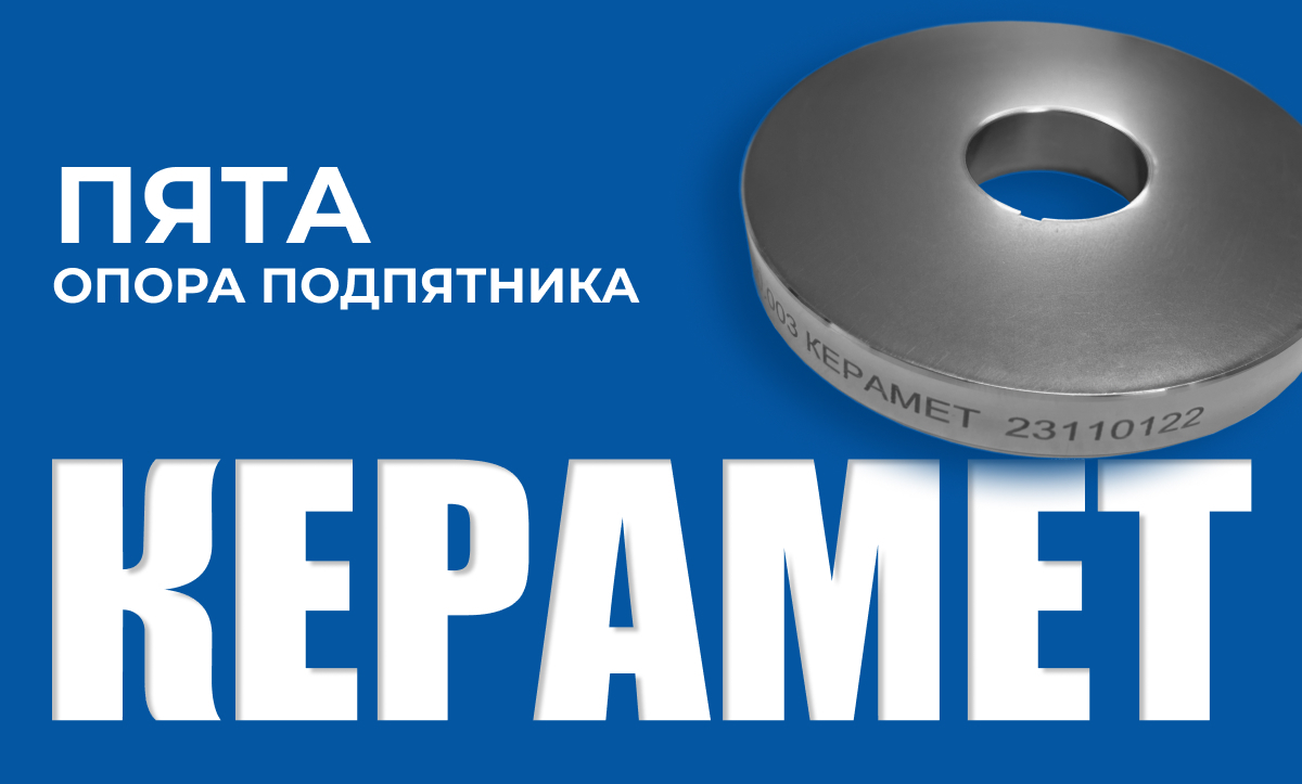 Пята - опора подпятника