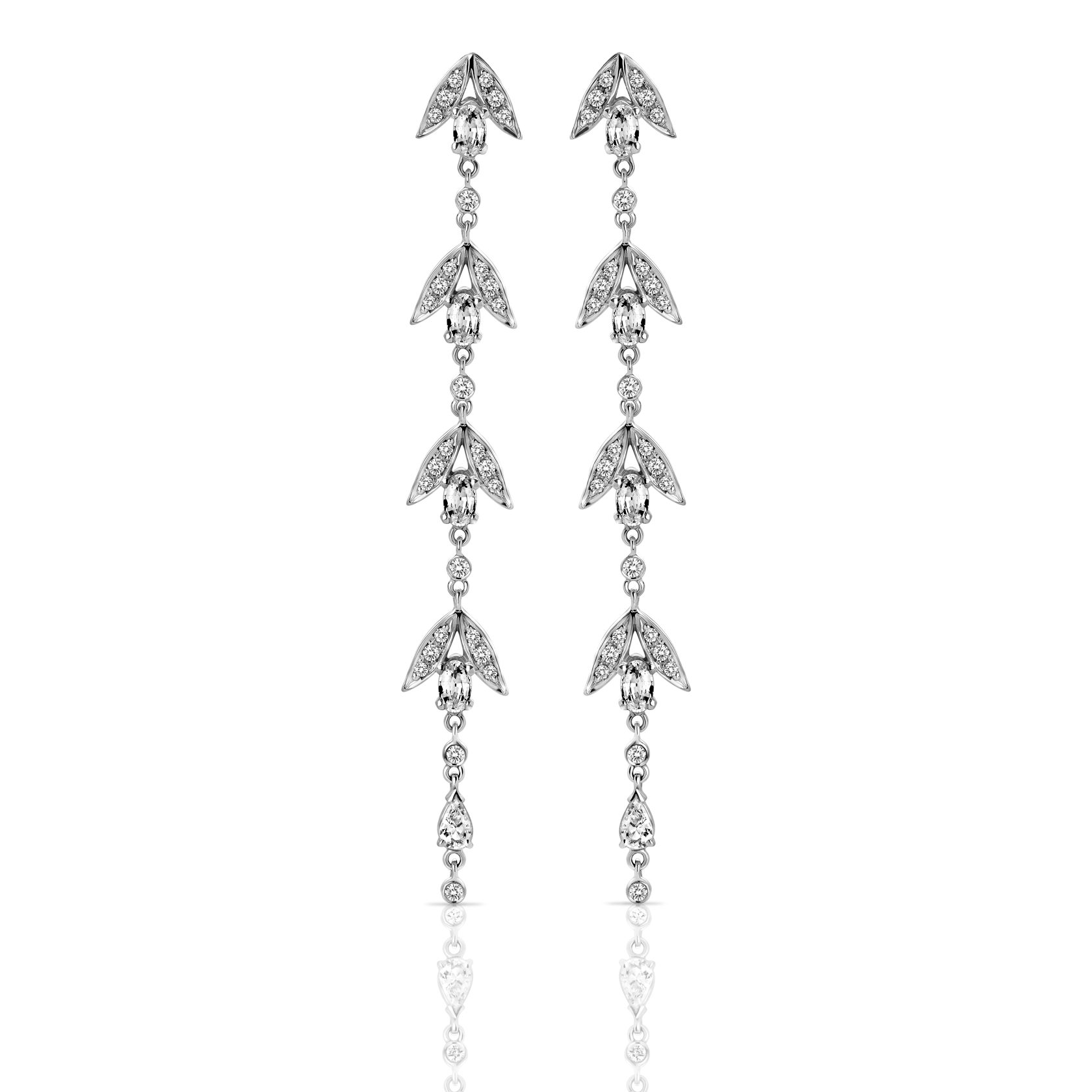 White rain earrings hotsell