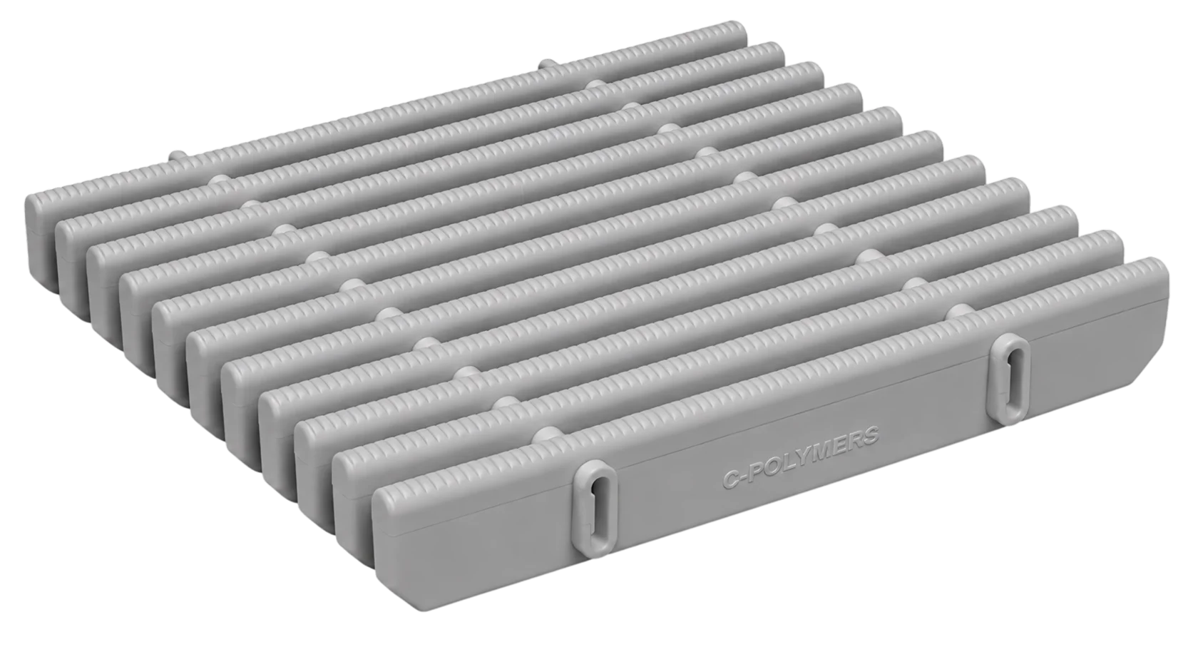 Переливная решётка C-POLYMERS, серая