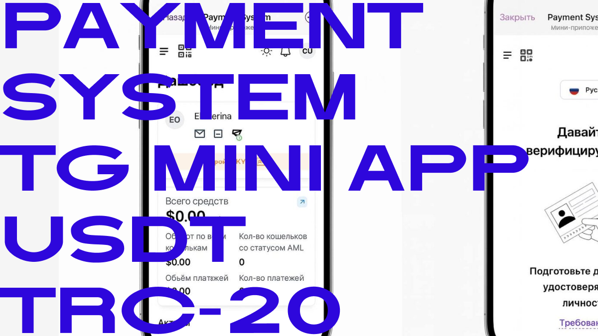 Payment System Telegram Mini App USDT TRC-20