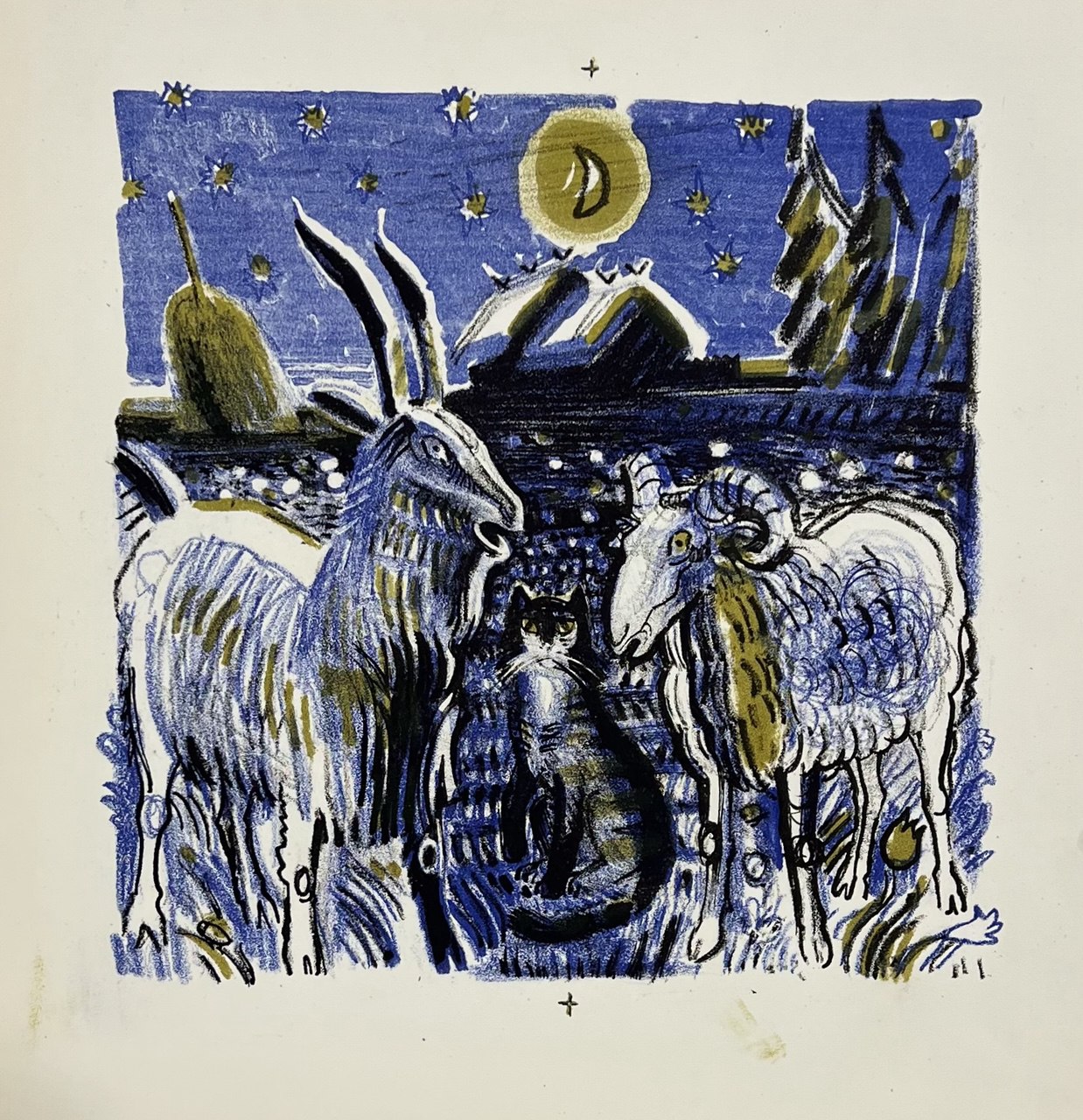 печатная графика А. Ливанов