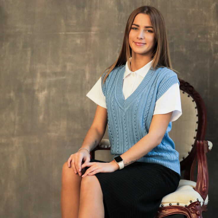 Жилет классический женский