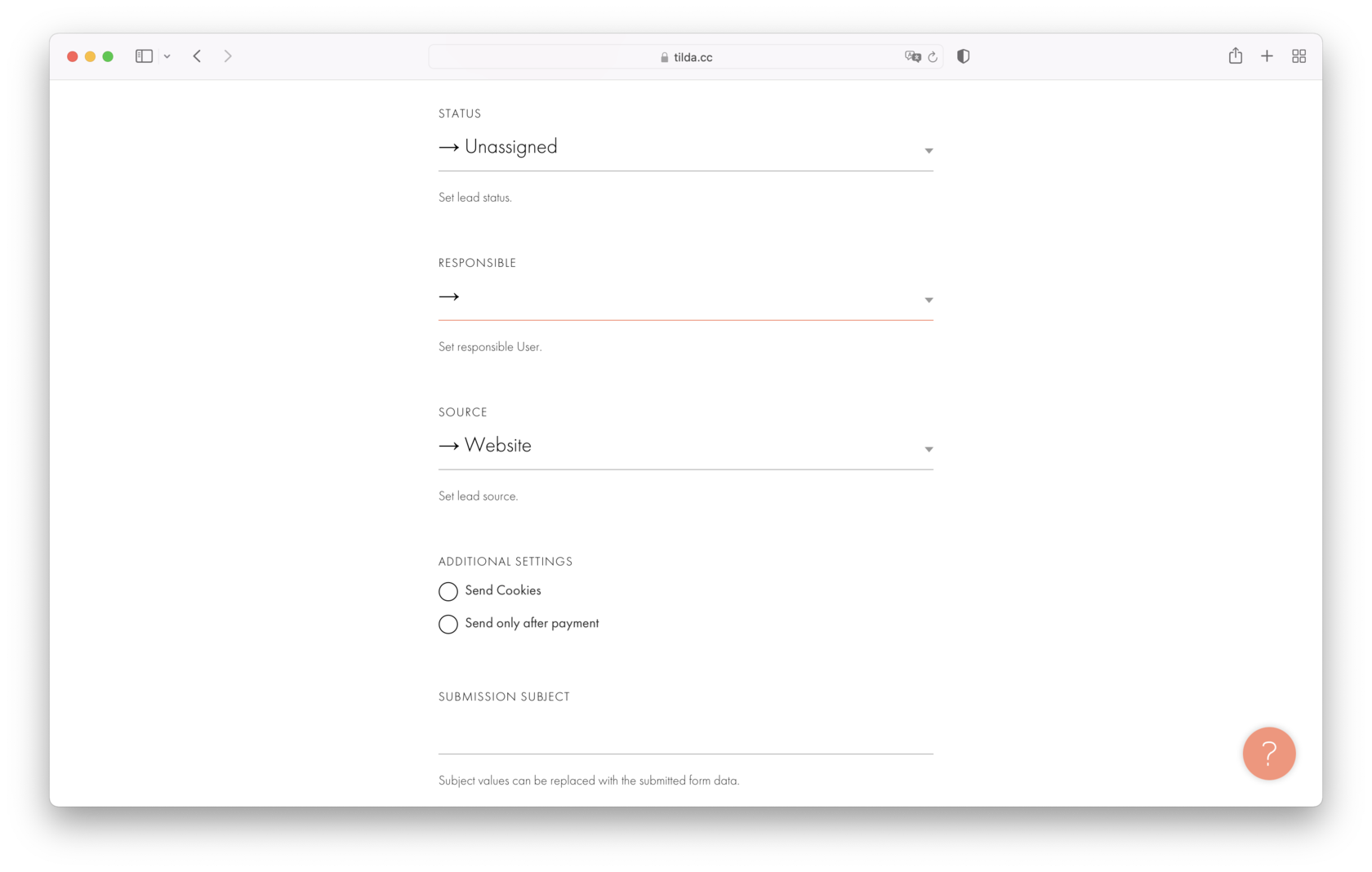 How To Add Form Data To Bitrix24 | Tilda Help Center