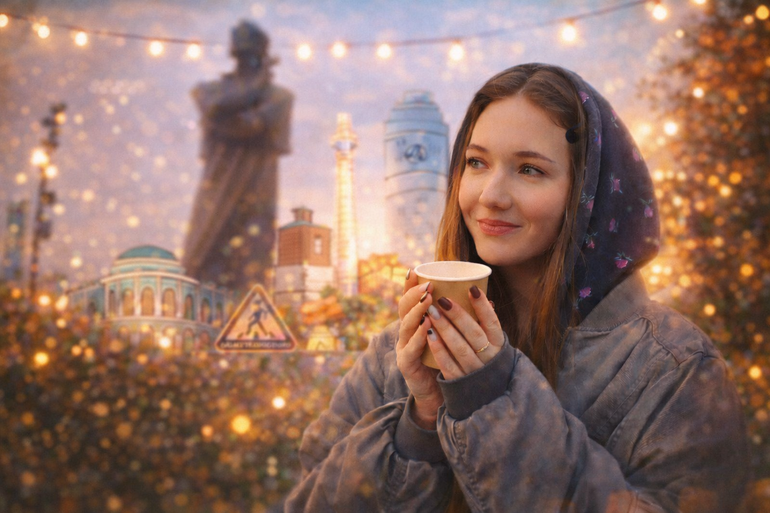 Обложка аудиопрогулки Литературный променад