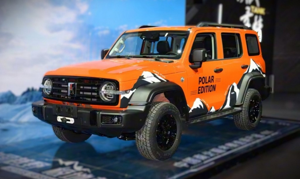 TANK 300 POLAR Edition: 300 экземпляров для самой суровой зимы