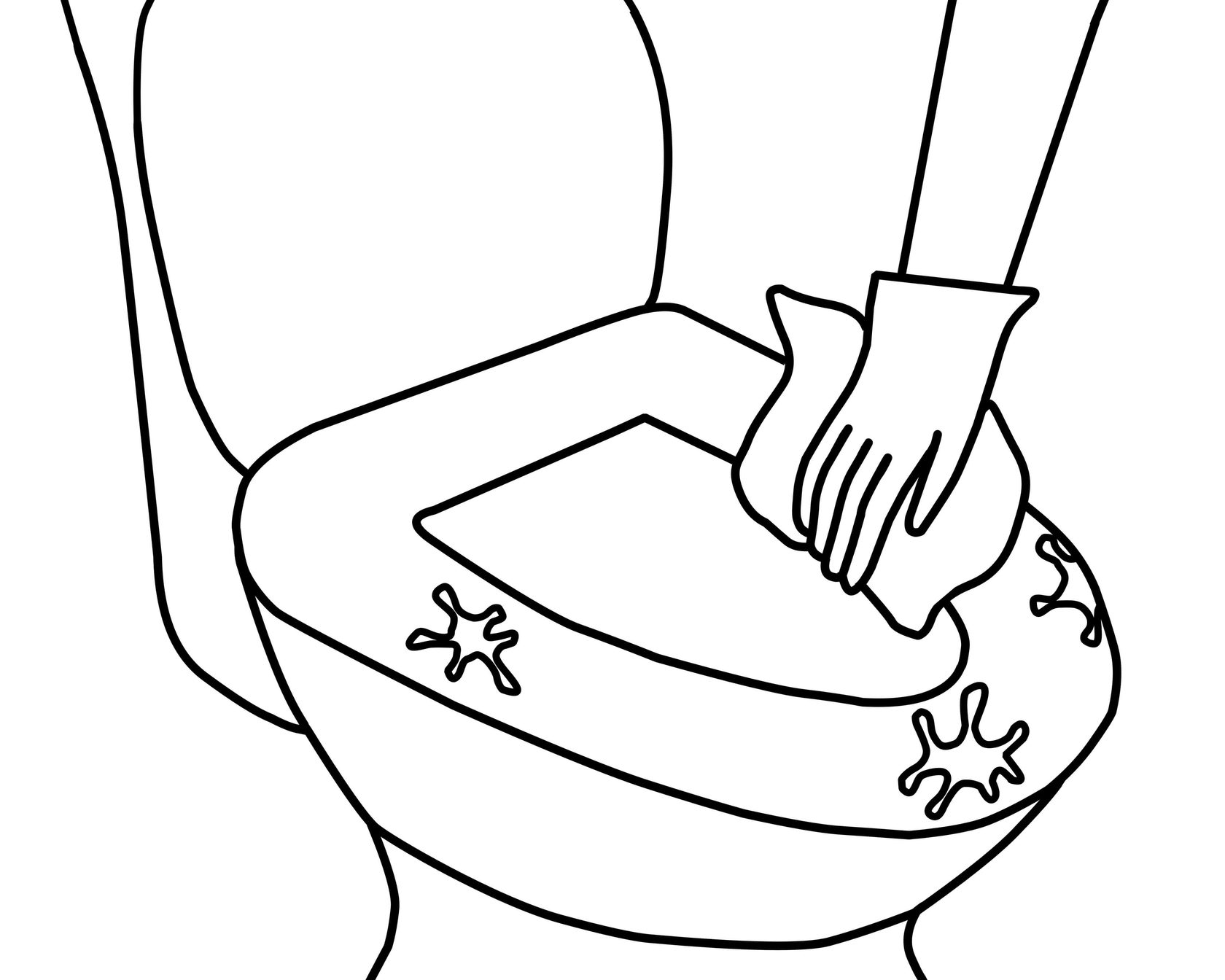 Часть людей протирает стульчак в общественном туалете, прежде чем сесть на него