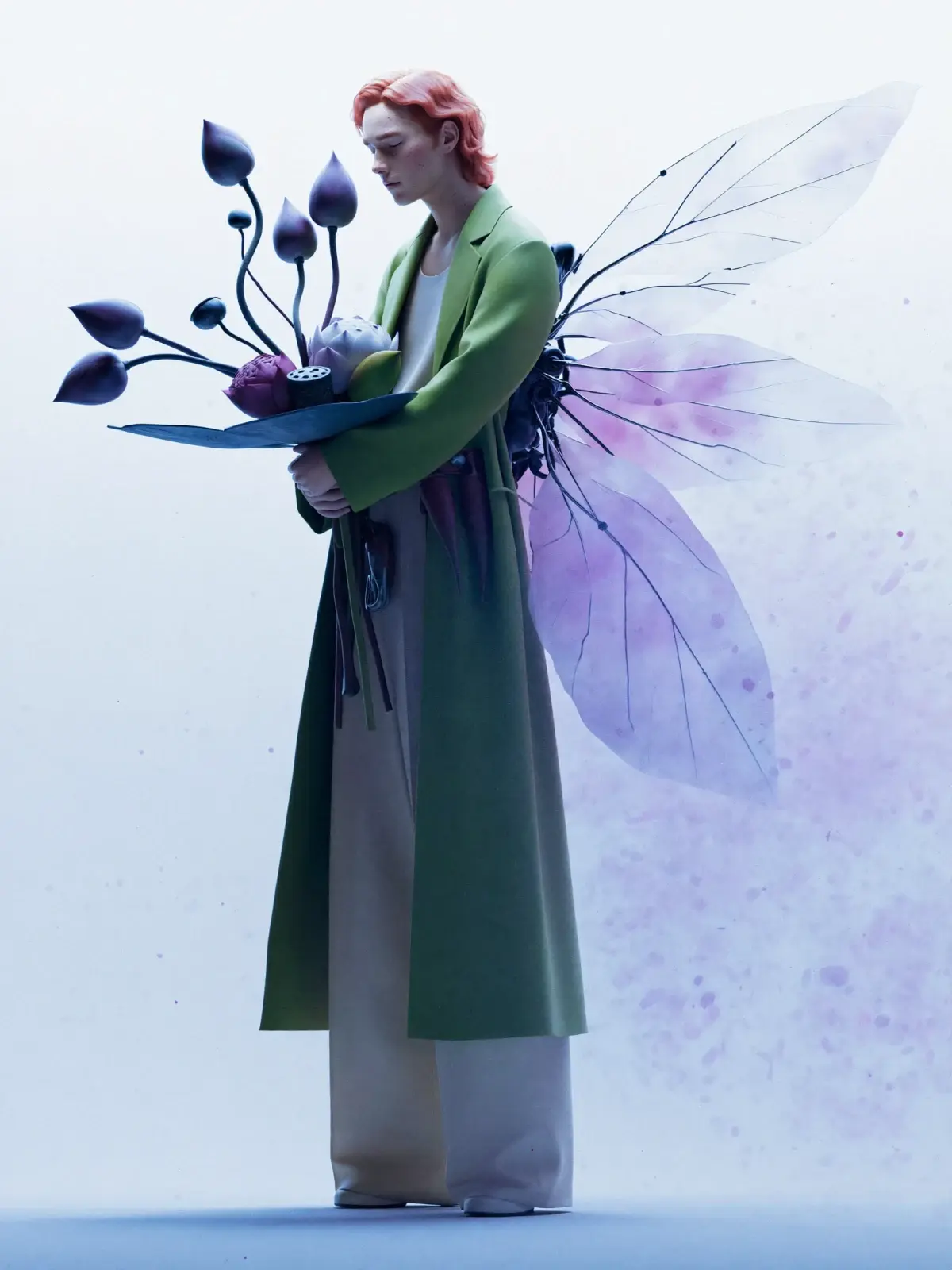 Winged character — вариант 2