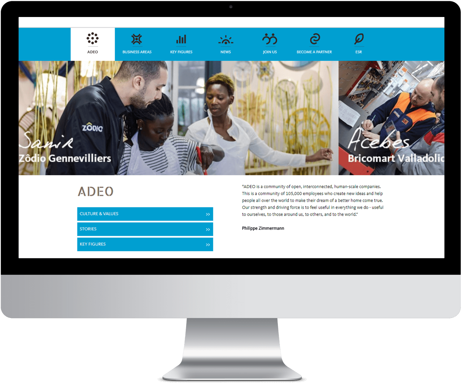 E-commerce solution development, REST API implementation for Group Adeo