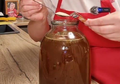 Приготовление кваса из кофе в домашних условиях: шаг 3