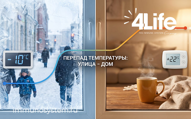 Перепад температуры между улицей и домом