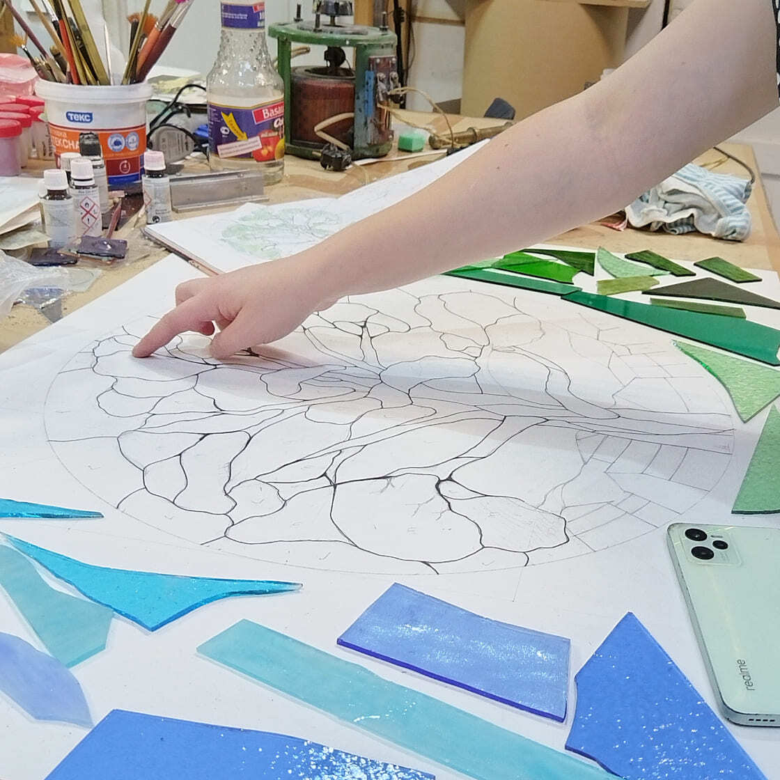 курсы по изготовлению витража