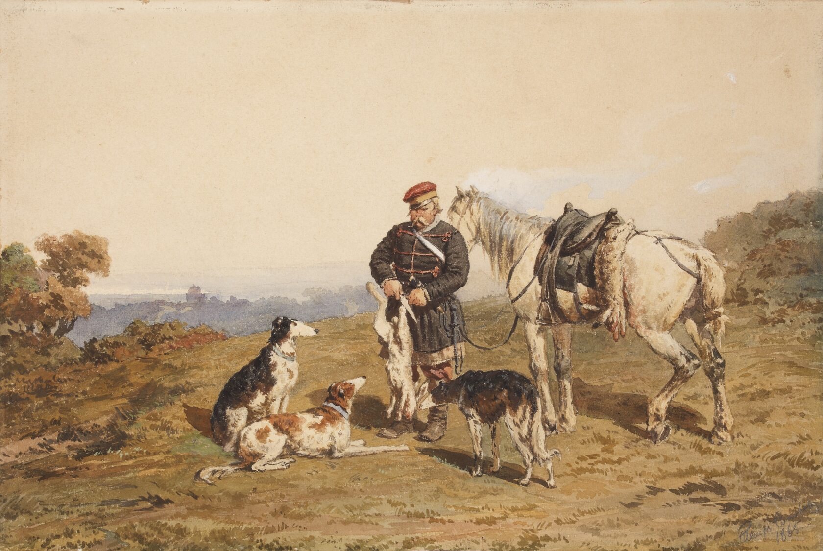 Борзятник. 1865 