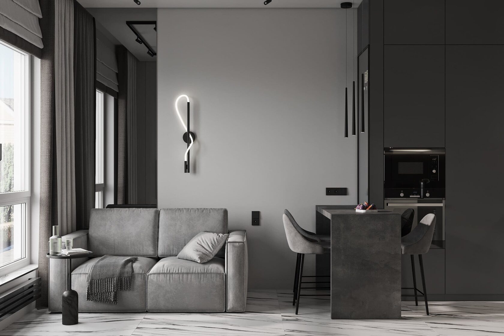 дизайн интерьера под ключ в Москве и МО