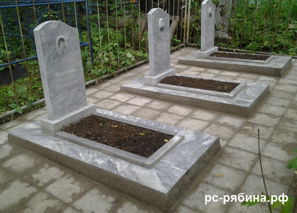 Тротуарная плитка на могилу в Томске / РС Рябина