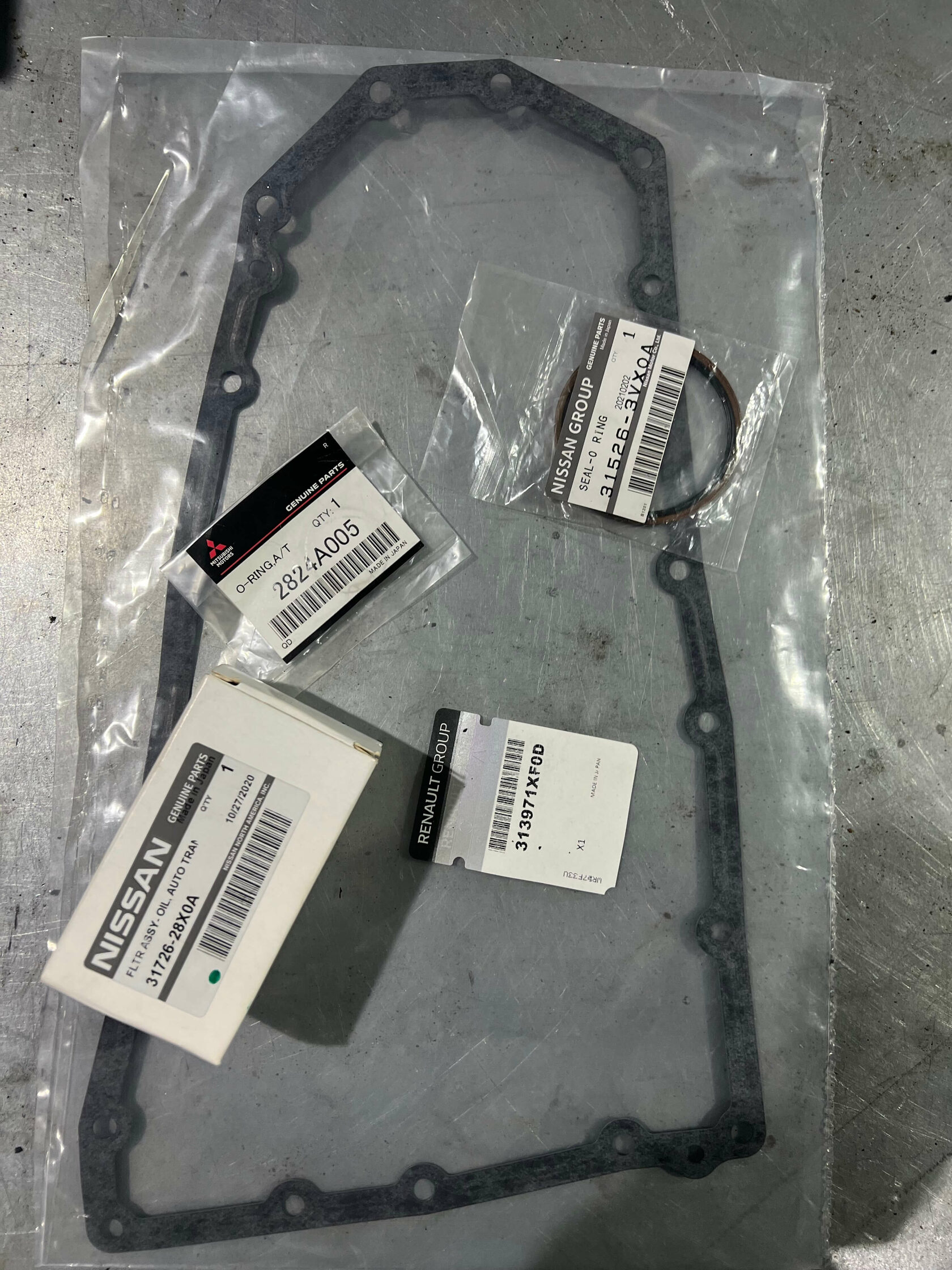 Комплект запчастей Nissan Qashqai