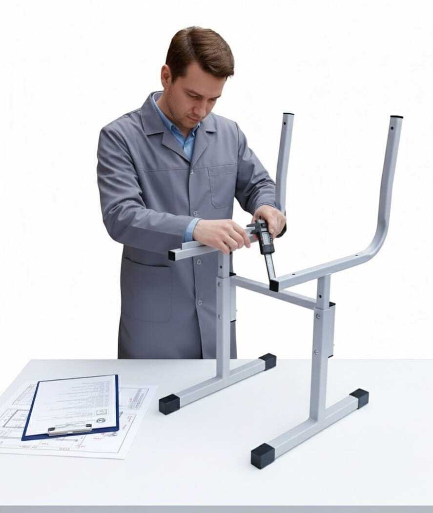 Контроль качества металлических каркасов на всех стадиях производства