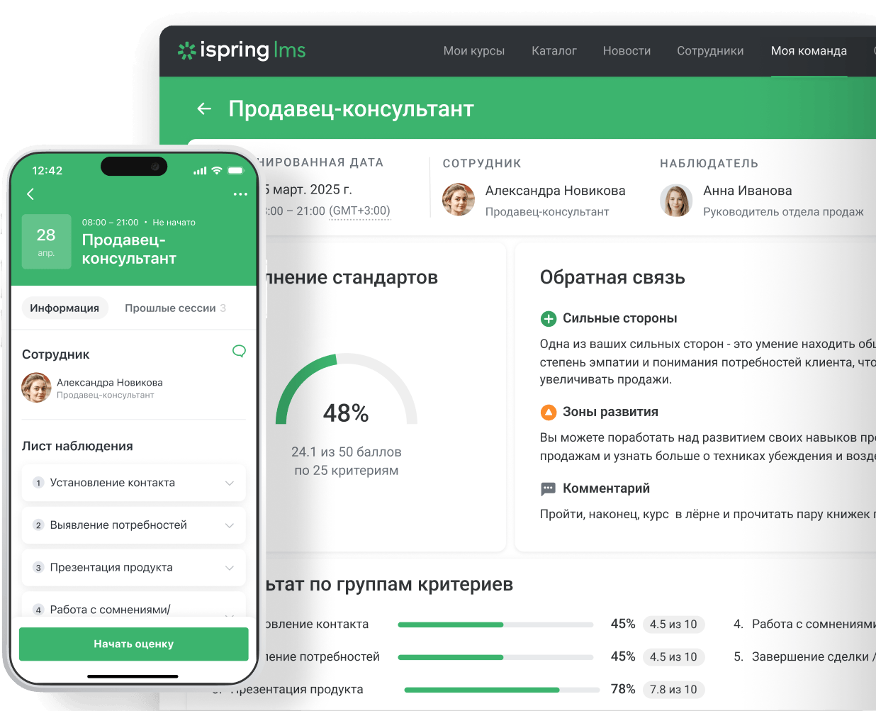 Обучение на рабочем месте в ритейле