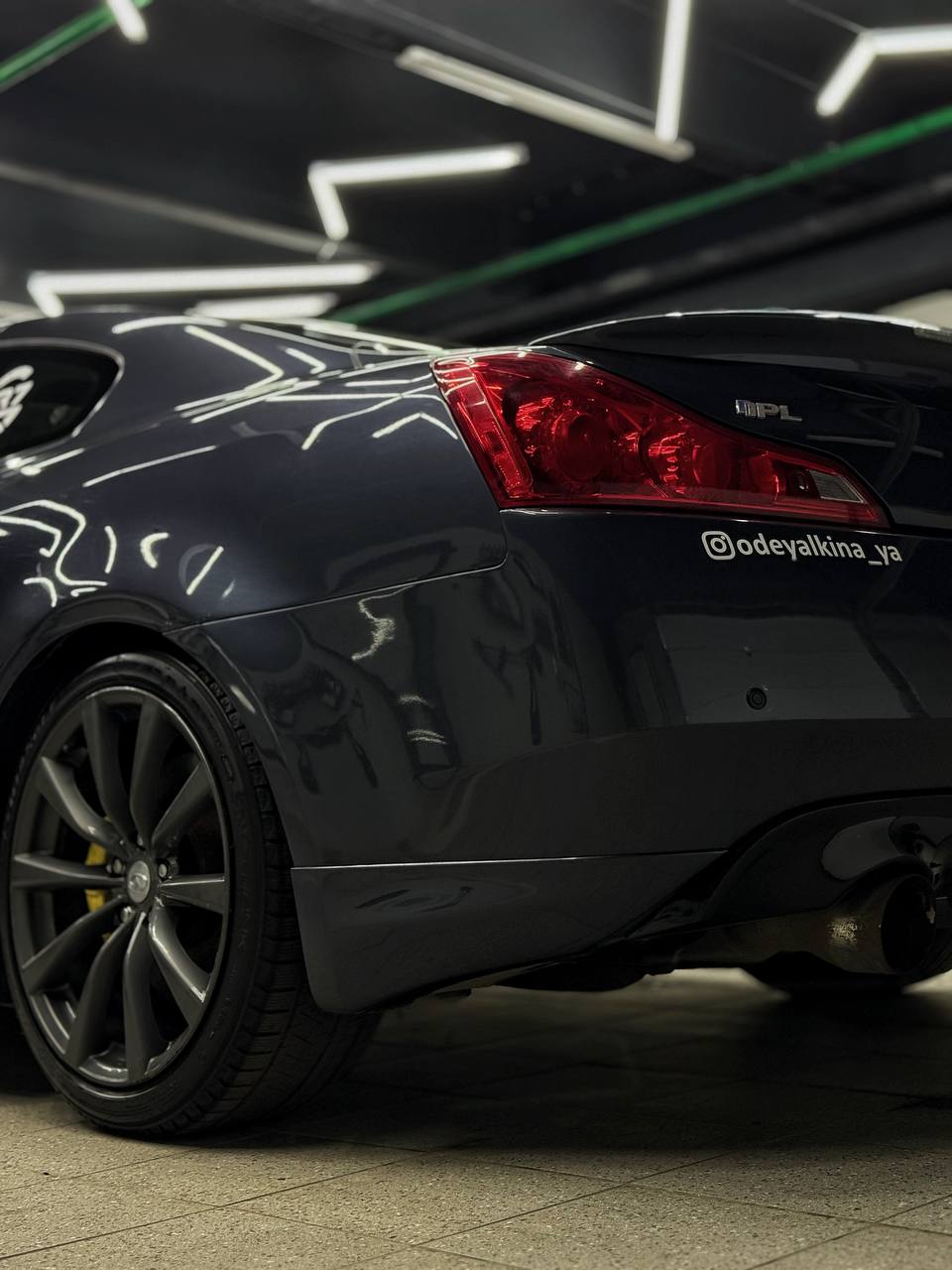 Infiniti G37 Coupe после детейлинга — фото 4