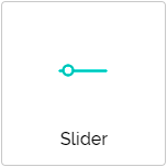 Slider widget