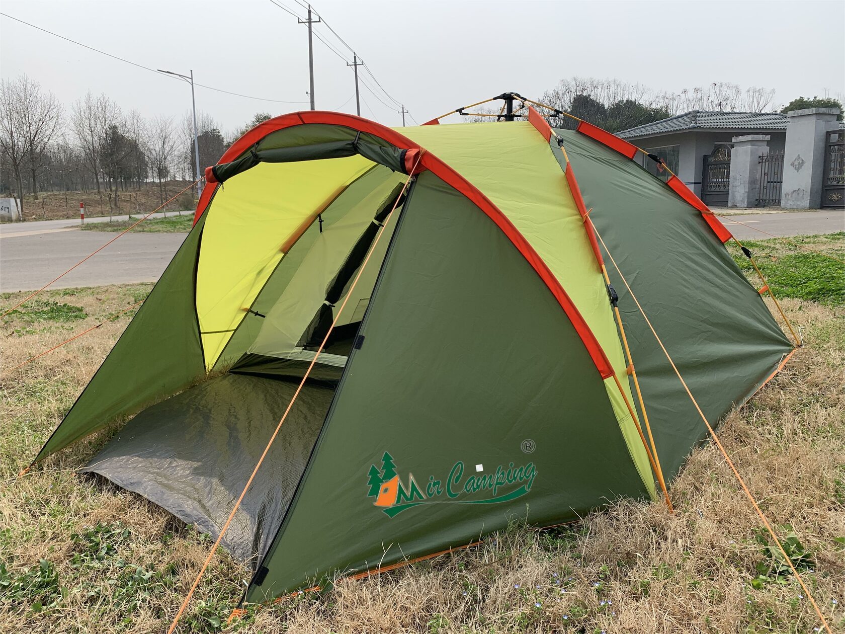 Кровать для кемпинга надувная 1 местная 70 см camp bed air quechua