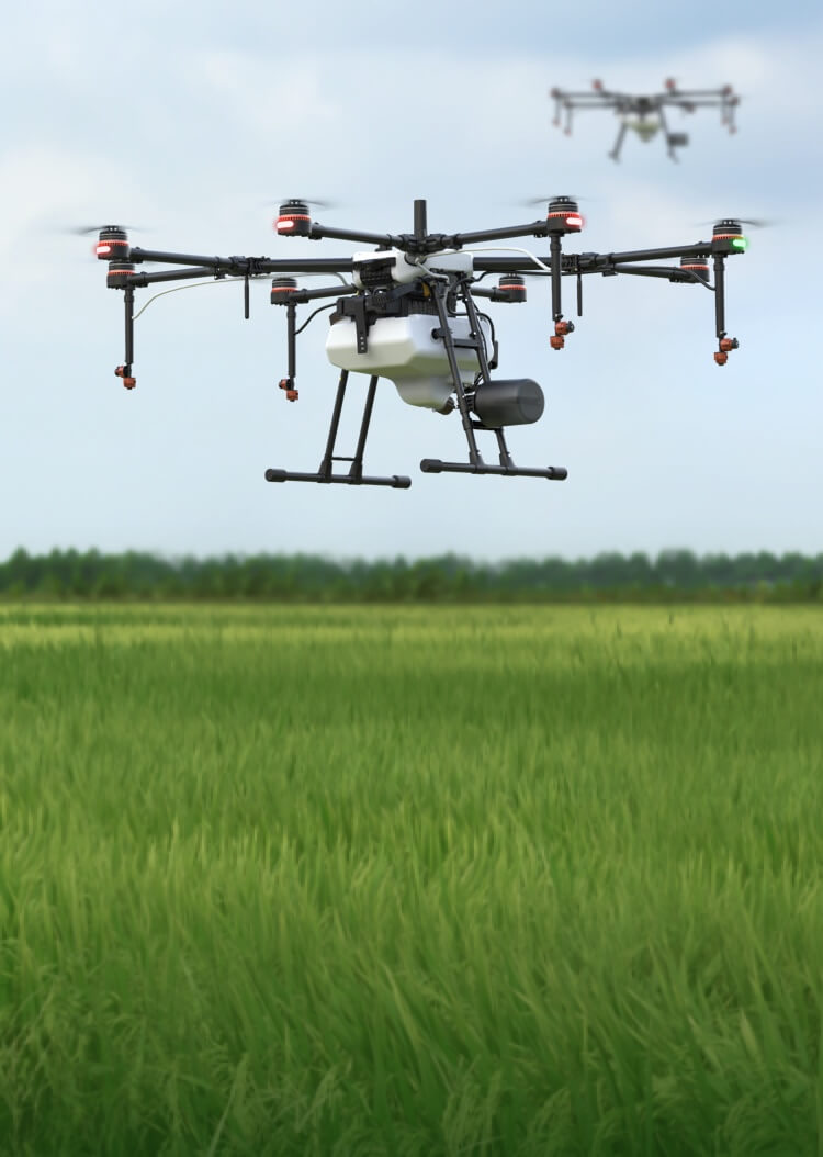 коптер для аграрного сектора полив 