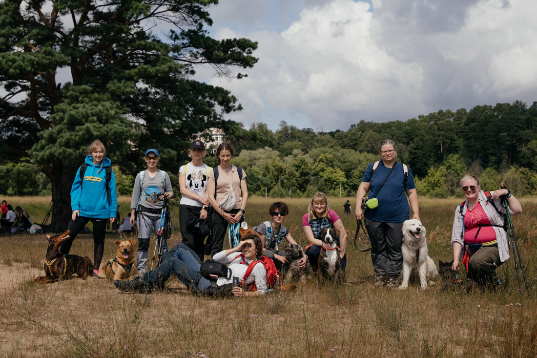 Многодневный комфорт поход с собакой от DogTrekking Community у моря