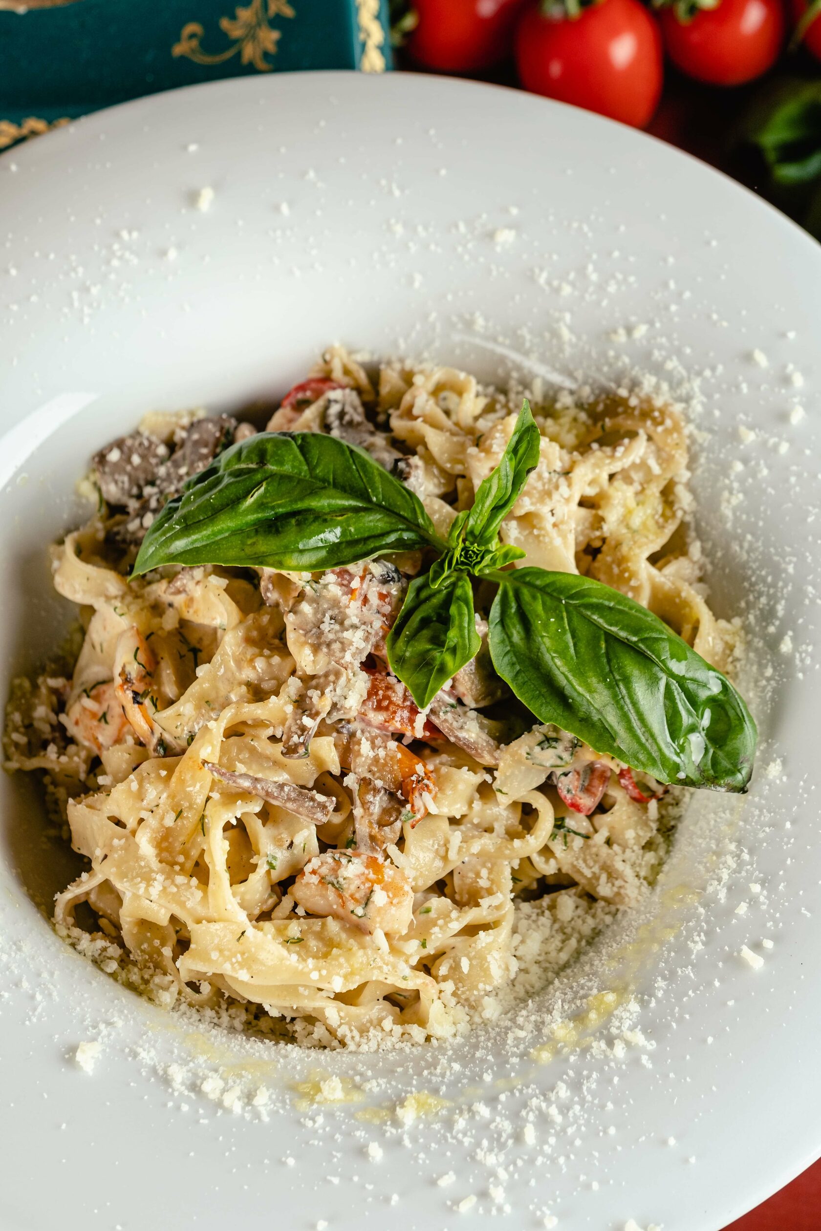 паста Тальятелле з креветкою