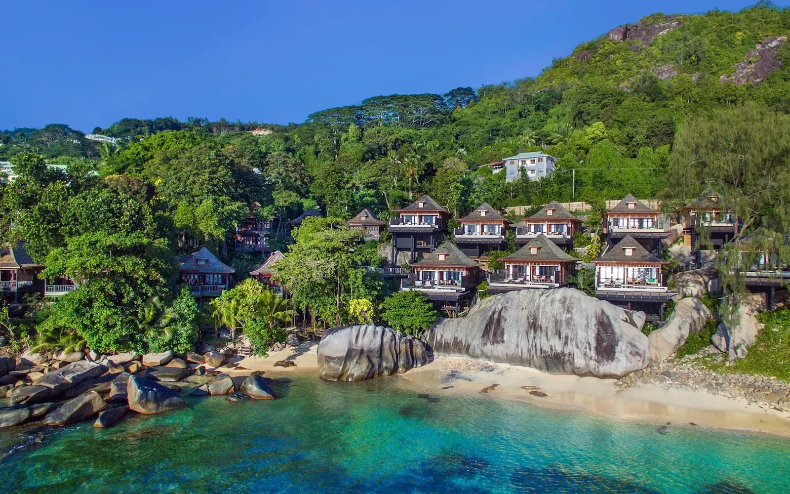 Виллы Hilton Seychelles Northolme над океаном, остров Маэ