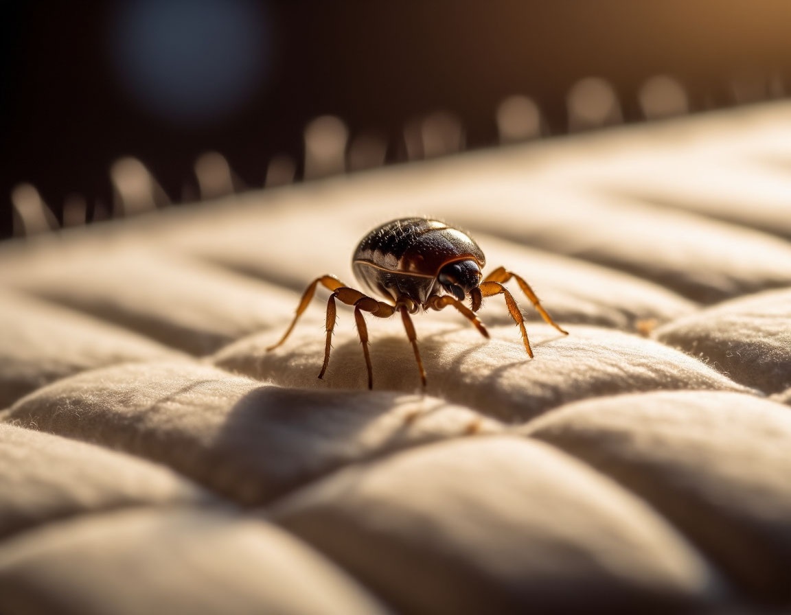 Пылевой клещ в квартире (фото)