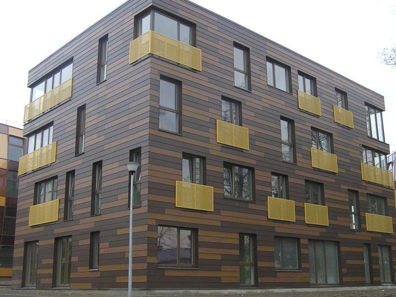 Вентилируемые фасады домов - что это? Фото - STROIMDOM.KZ