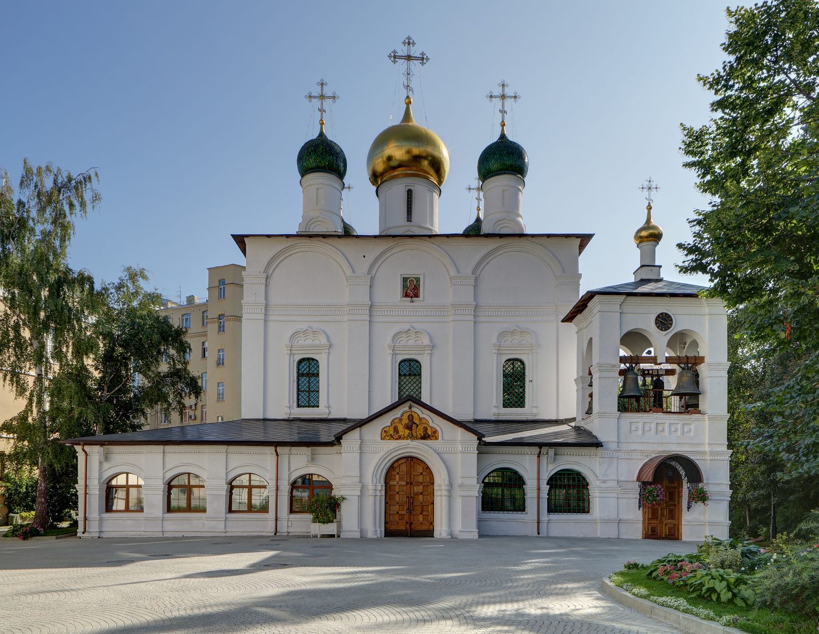 Керамические иконы Сретенского монастыря
