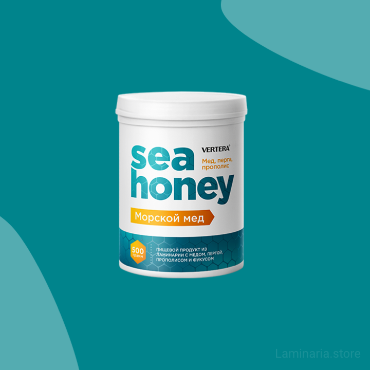Купить гель из ламинарии с медом Vertera Sea Honey — Laminaria store