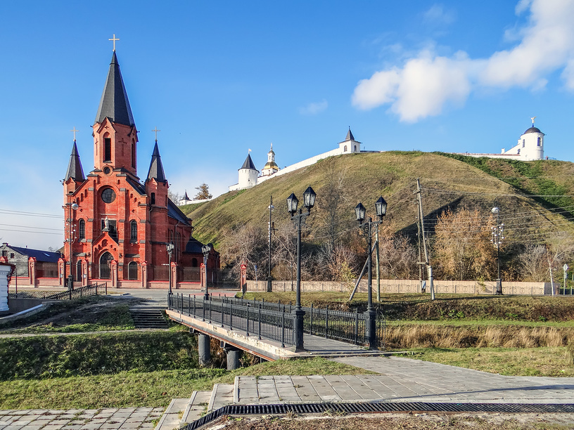 Красная площадь в тобольске