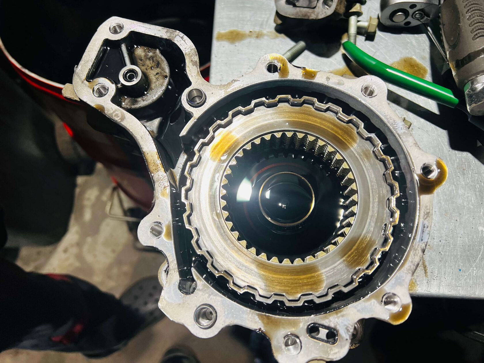 Внутреннее устройство муфты Kia