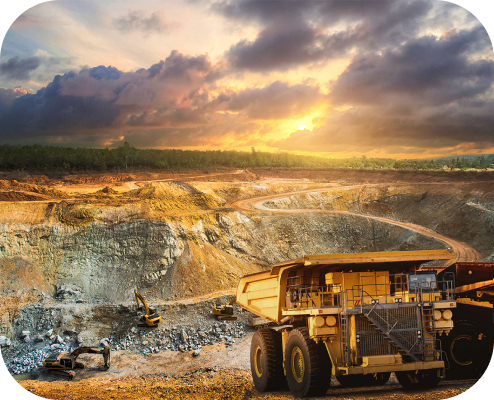 Горные работы на золотой руде