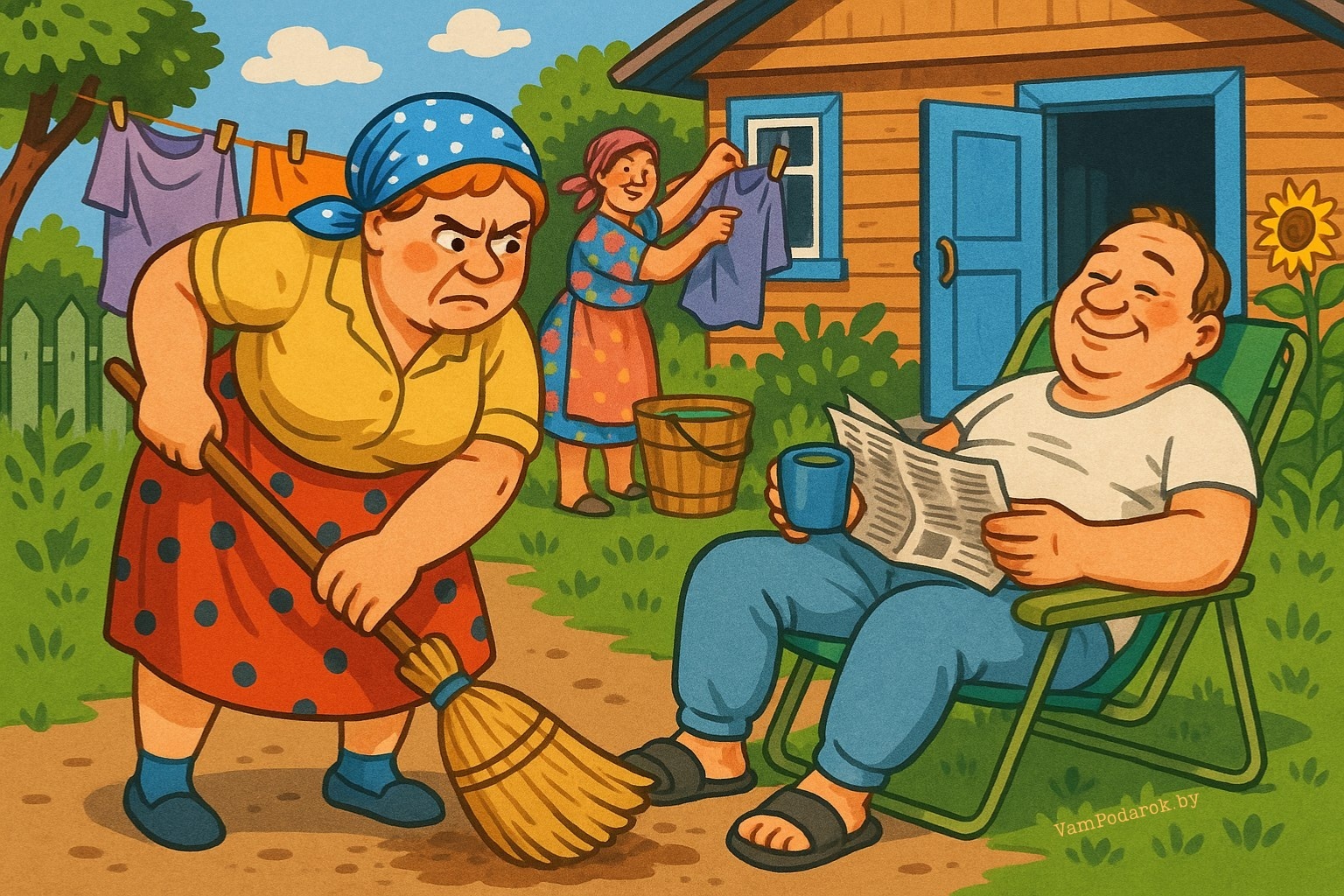 Международный день домашней прислуги – иллюстрация