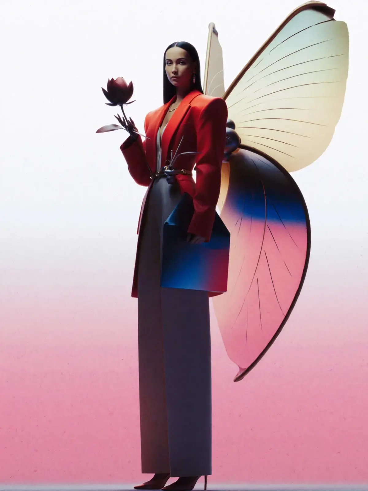Winged character — вариант 1
