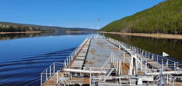 Причальные сооружения - отгрузка