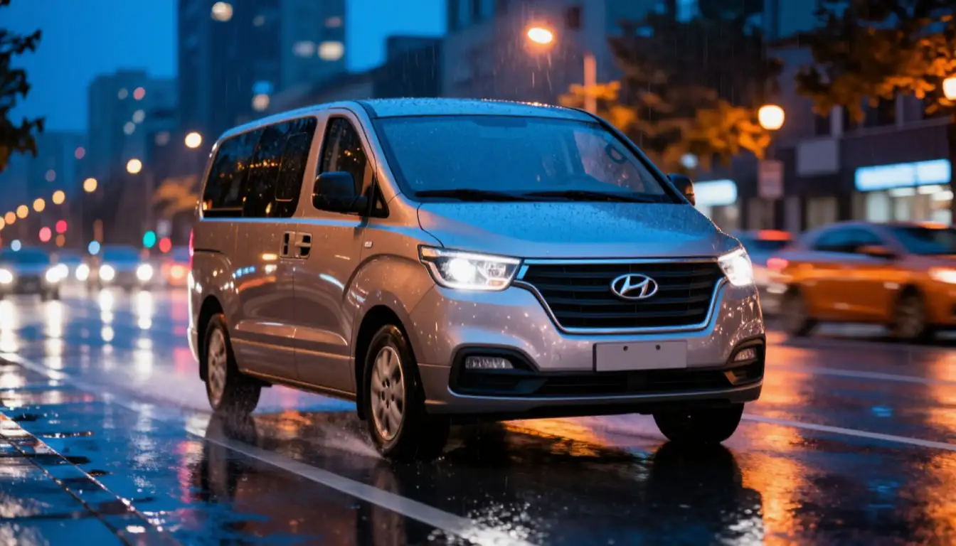 Аренда Hyundai H-1 в СПб — 8 мест, дизель, АКПП