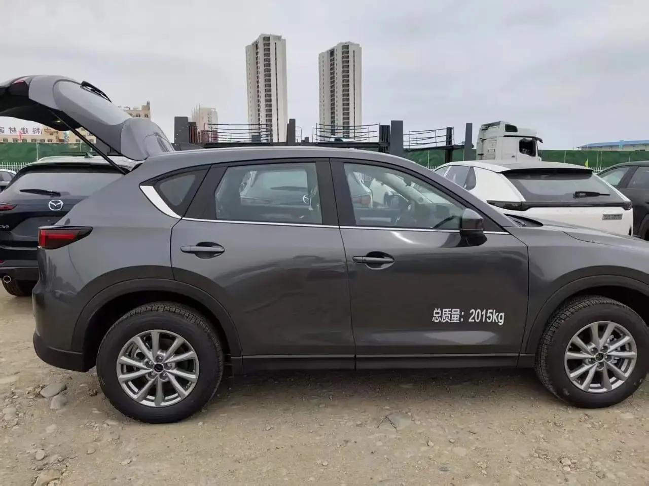 Новая Mazda CX-5, вид спереди