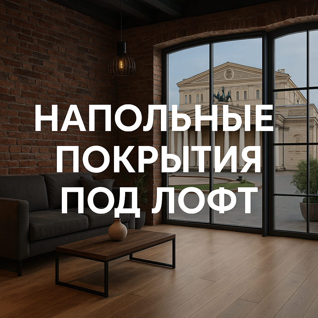 напольные покрытия под лофт