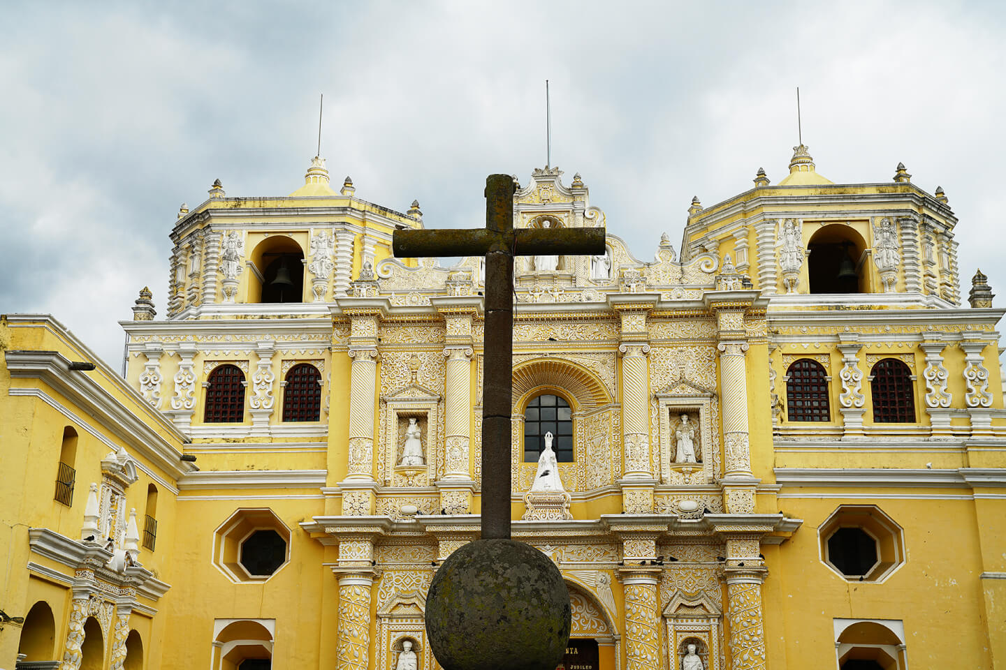 Nuestra Señora de La Merced Catholic Churcs in Antigua, Guatemala, 2018.