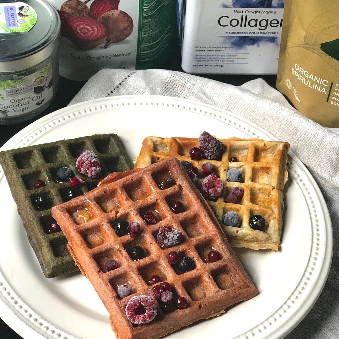 Безглютеновые вафли с суперфудами