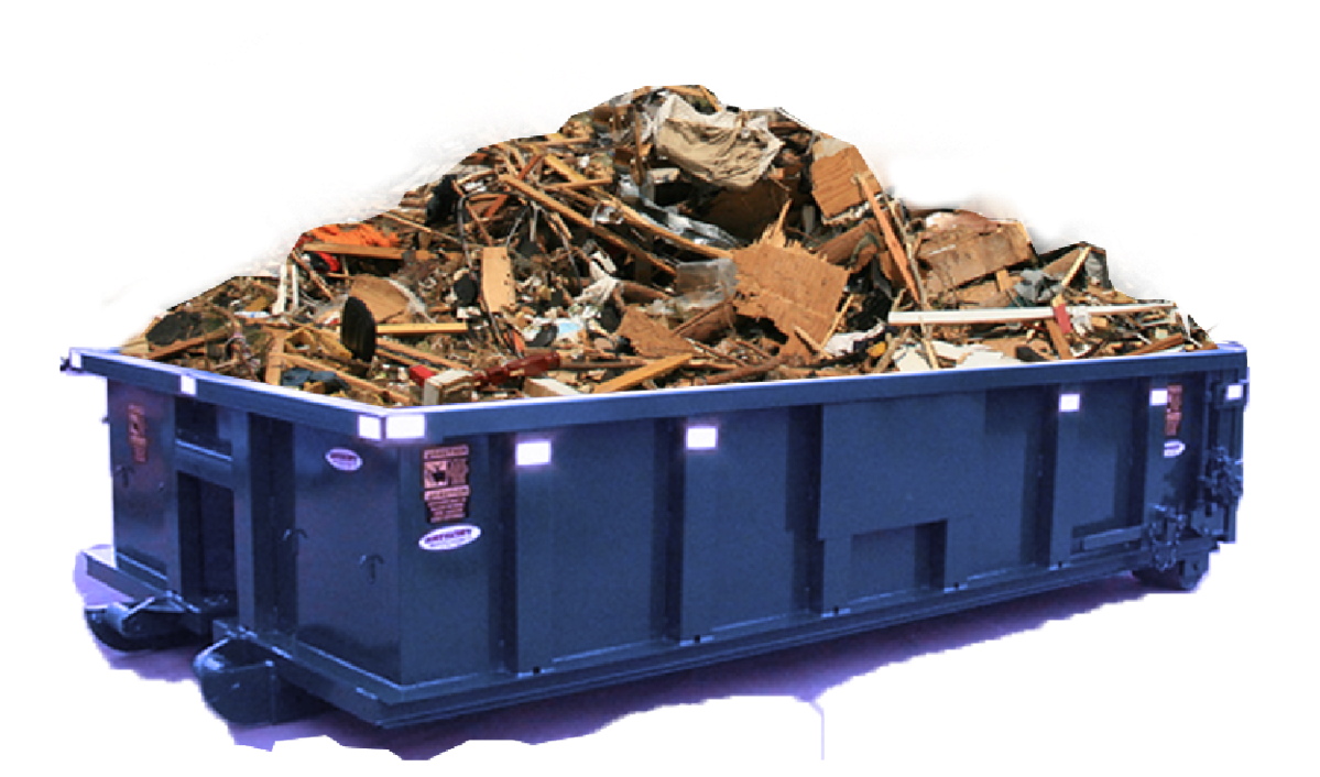 Вывоз контейнером 32 куба