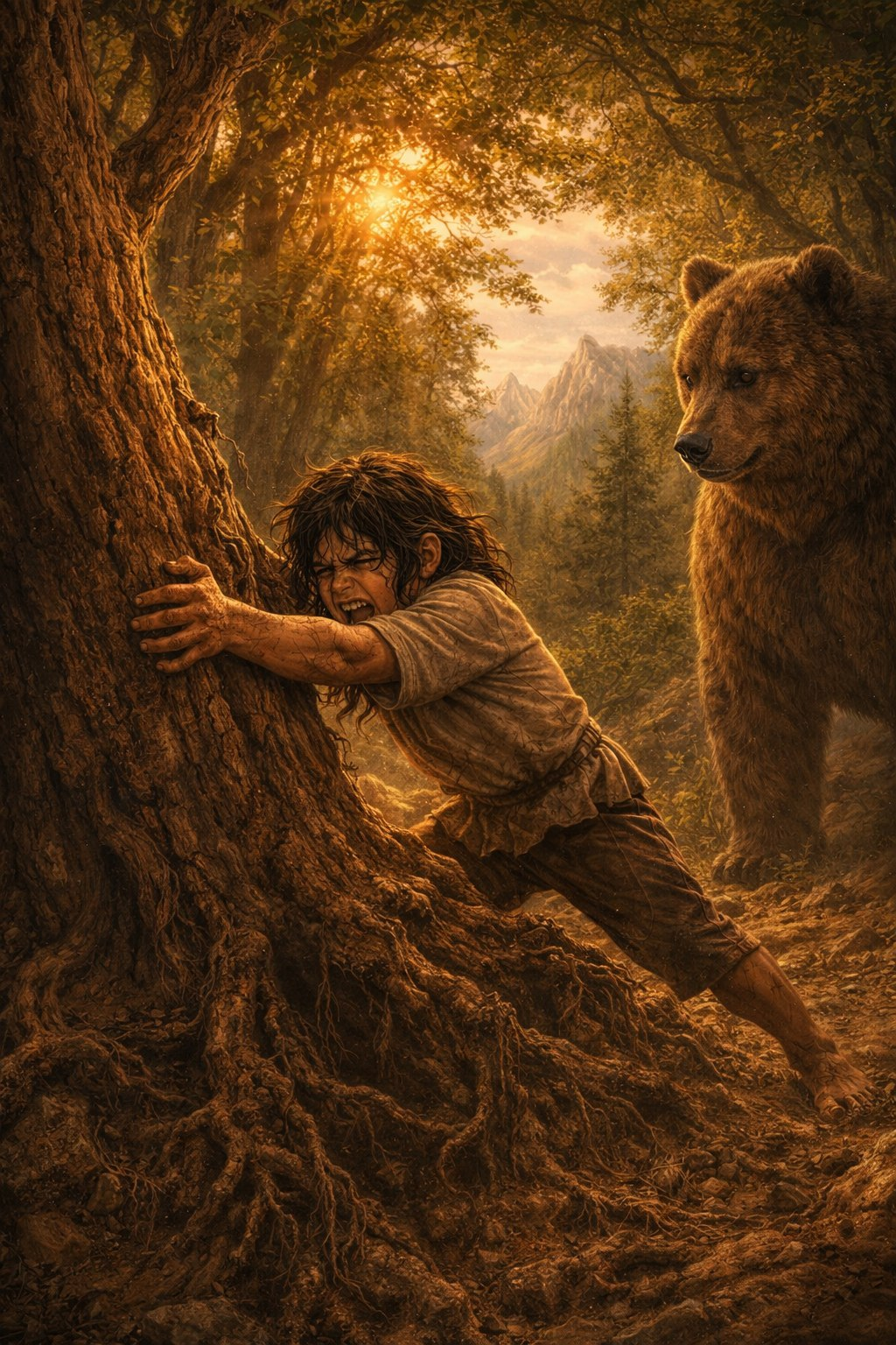 Адыгейские сказки: Батыр, сын медведя