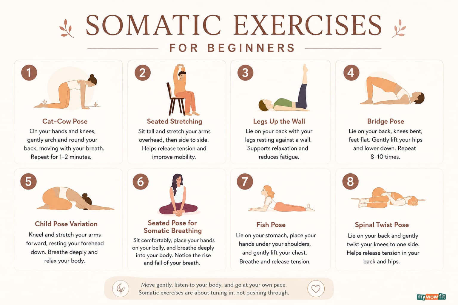 Somatic Workouts & Stretching: Free Exercise Plans for Beginners ...