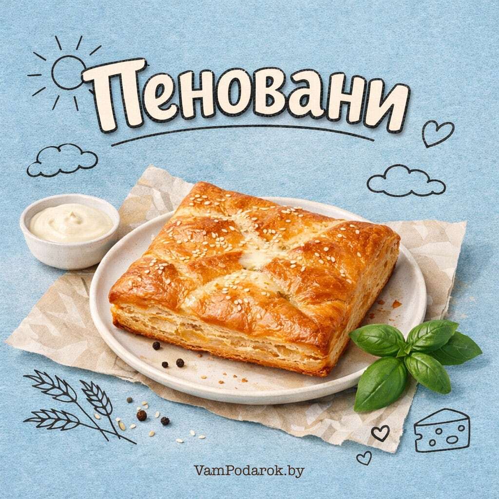 Пеновани — слоёное хачапури