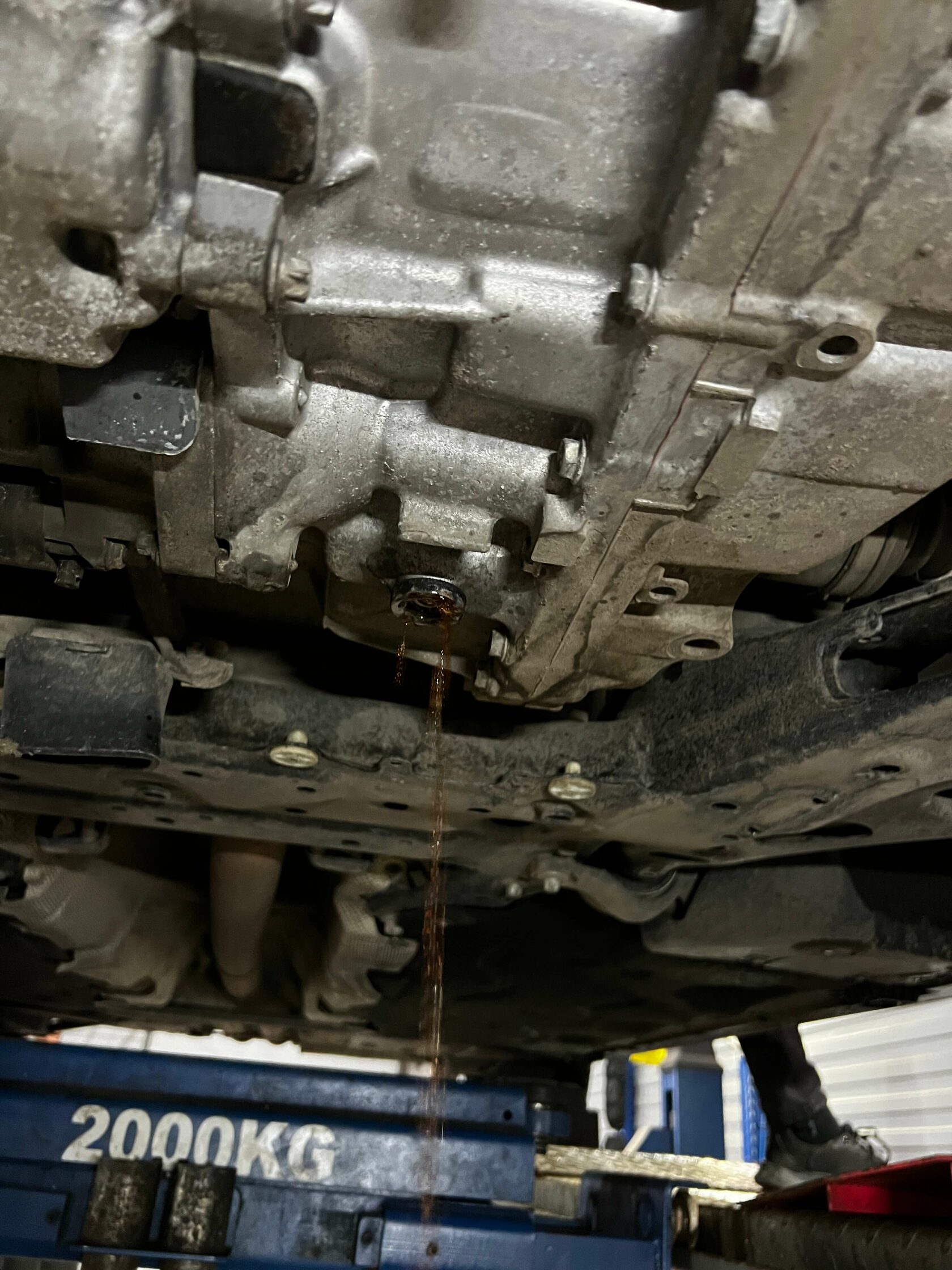 Выставление уровня масла в Aisin