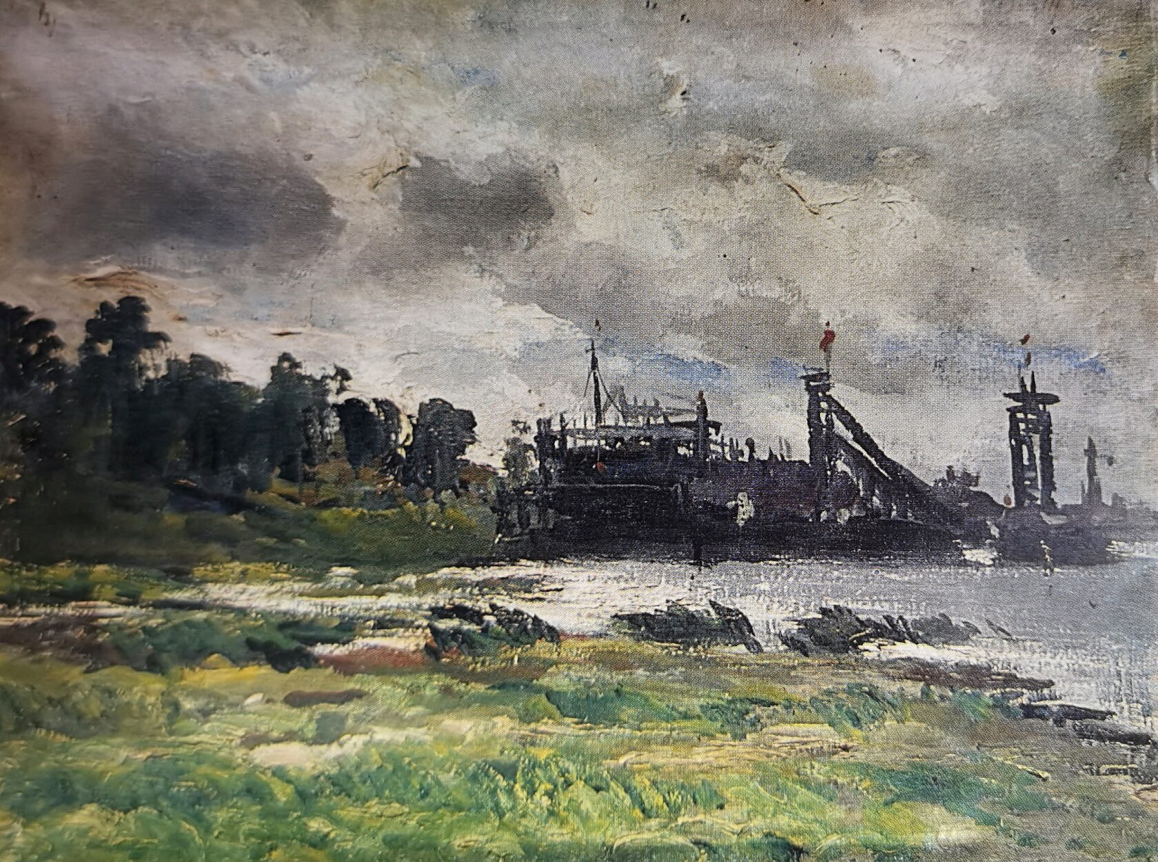 Вид на Кинешму (Кинешма, Затон), 1937 г.