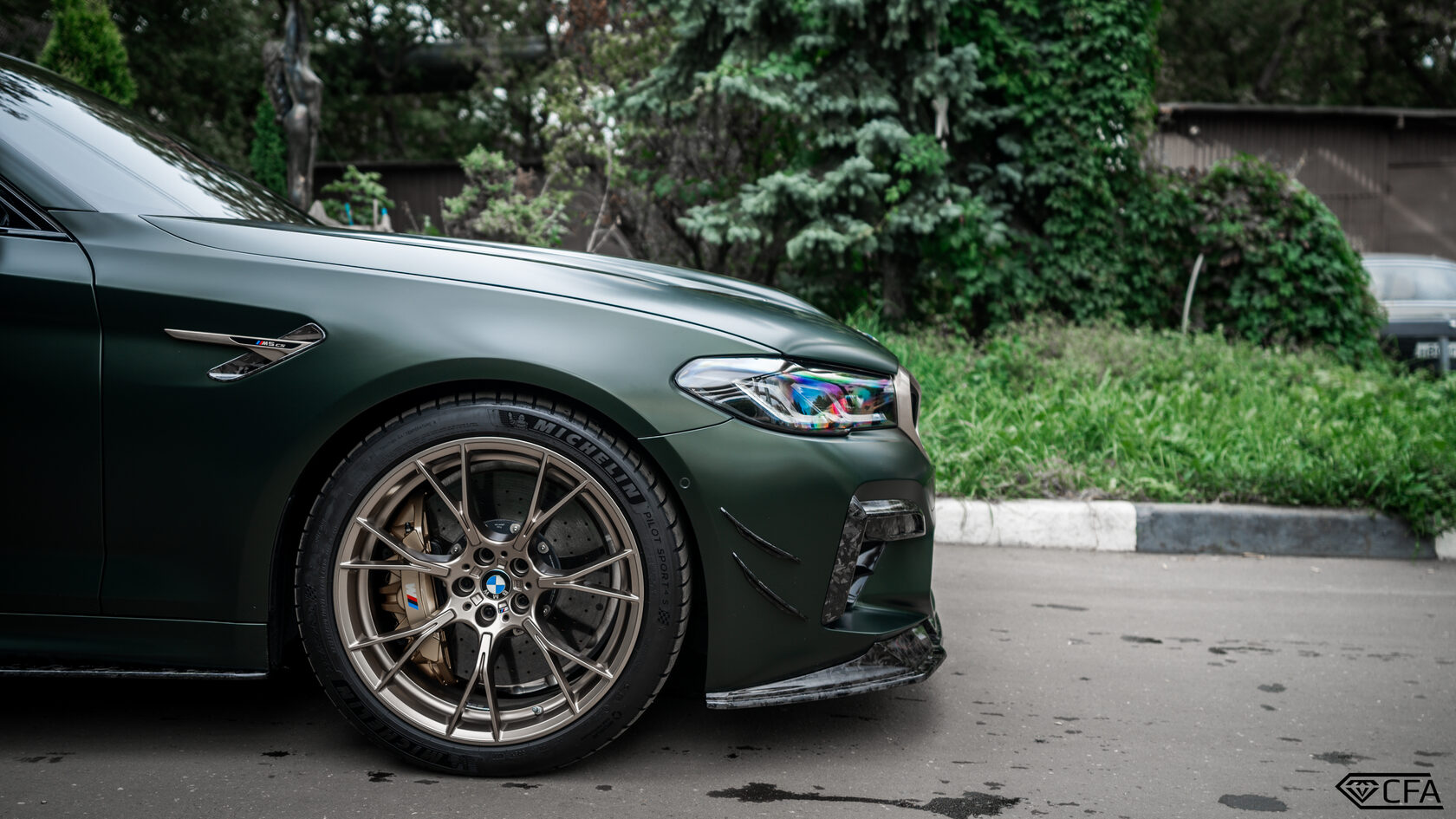 Кованый карбон BMW m5